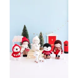 Coffret Le calendrier de l'Avent : Poupées & Amigurumis