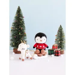 Coffret Le calendrier de l'Avent : Poupées & Amigurumis