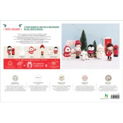 Coffret Le calendrier de l'Avent : Poupées & Amigurumis