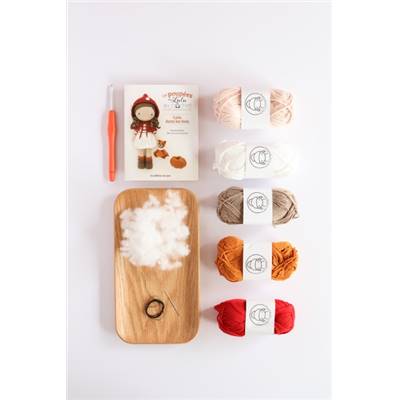 Coffret Les poupées de Lulu au crochet : Lulu dans les bois