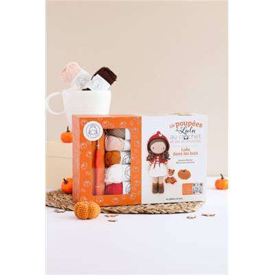 Coffret Les poupées de Lulu au crochet : Lulu dans les bois