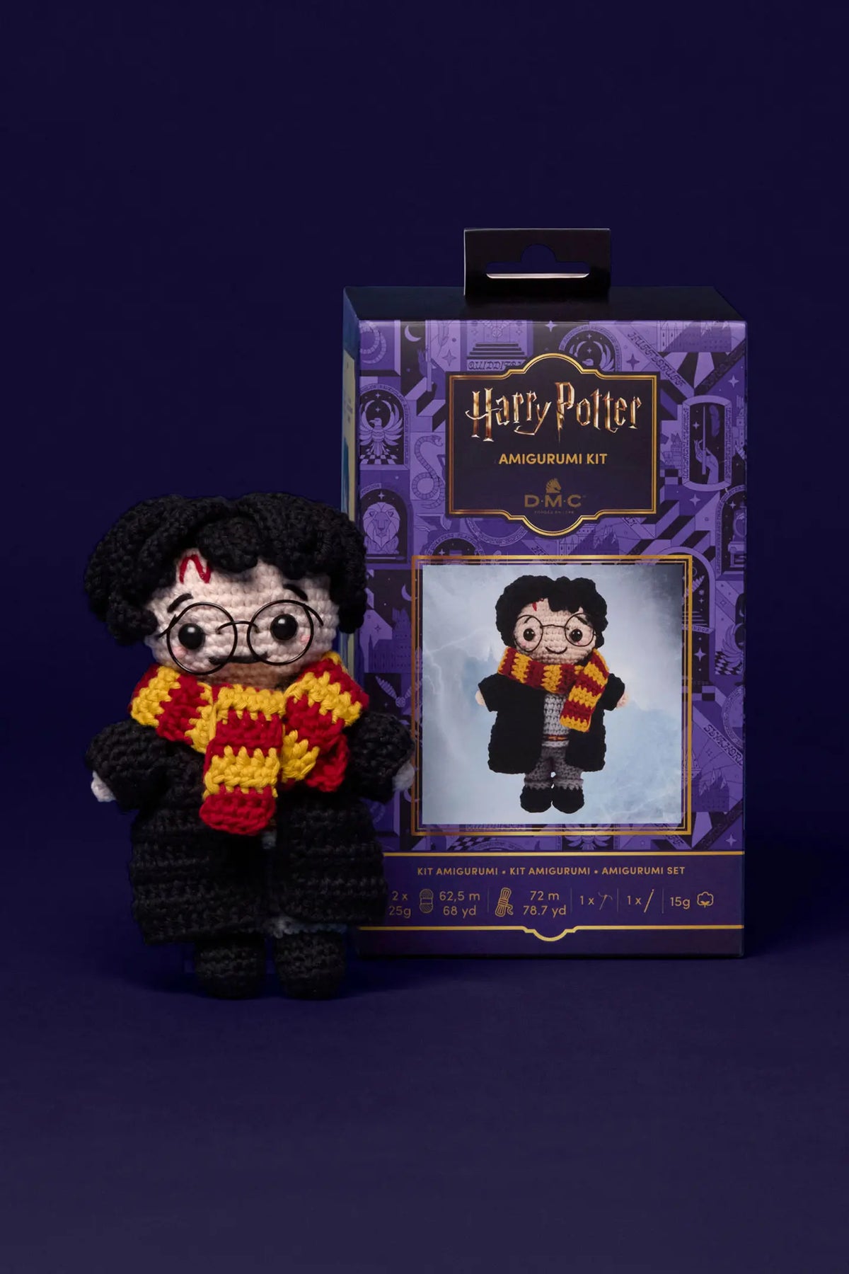 Kit Amigurumi Harry Potter DMC