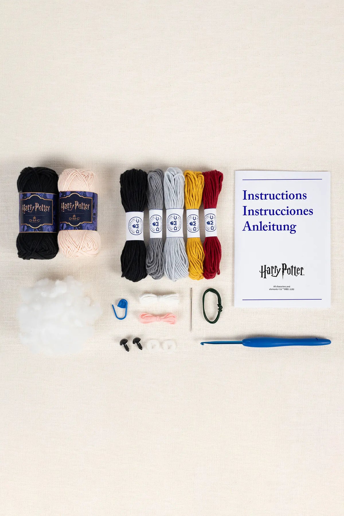 Kit Amigurumi Harry Potter DMC