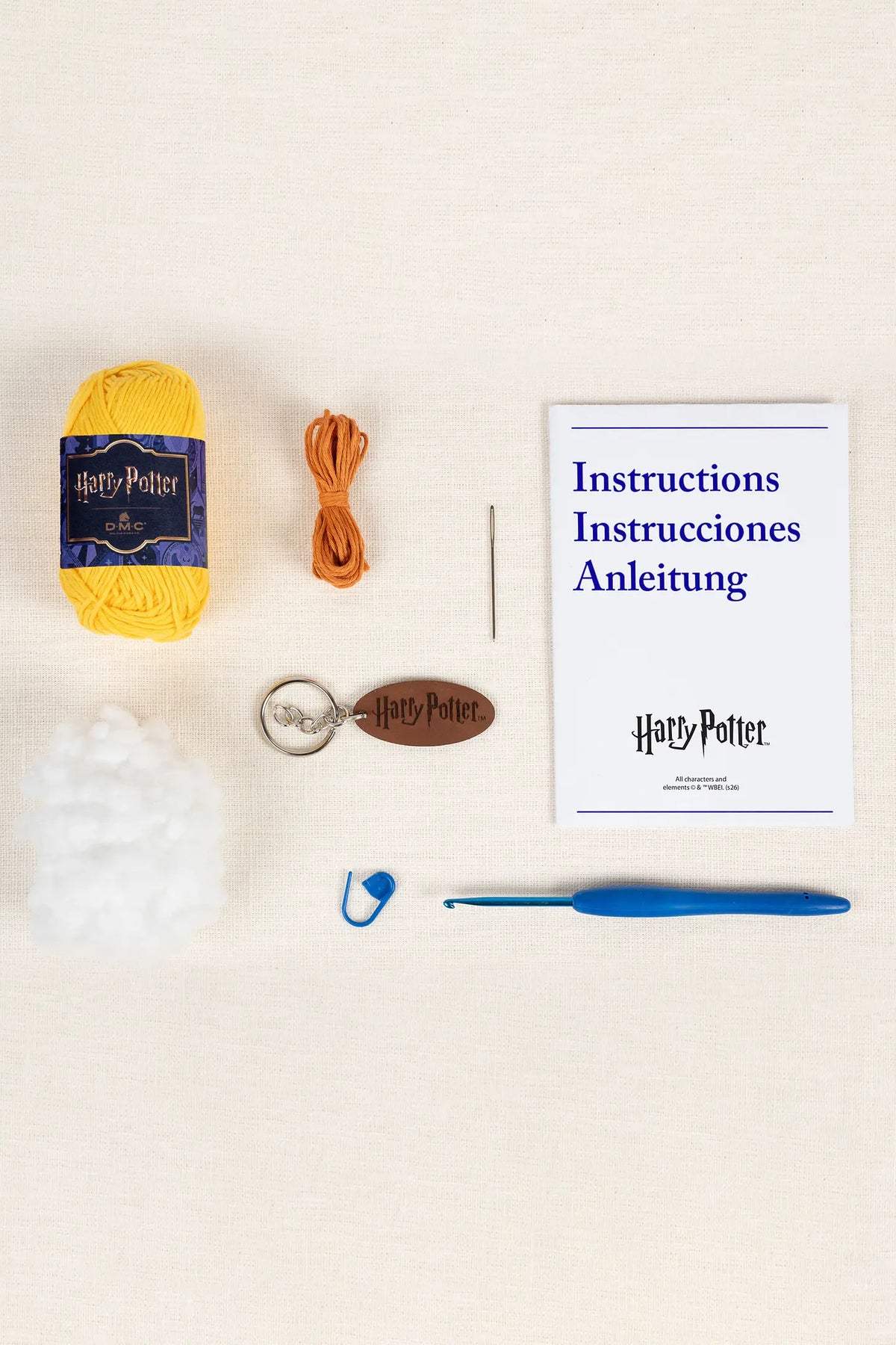 Kit Amigurumi porte-clefs Vif d'Or DMC