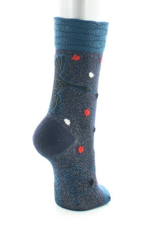 Chaussettes enfant Vol de nuit de grues sauvages