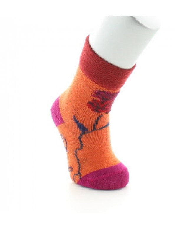Chaussettes enfant Vive les fleurs