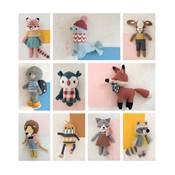 Les amis de Pica Pau 2 - 20 amigurumis à crocheter