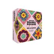 Coffret crochet Granny Square fleurs mix & match - 50 modèles à combiner