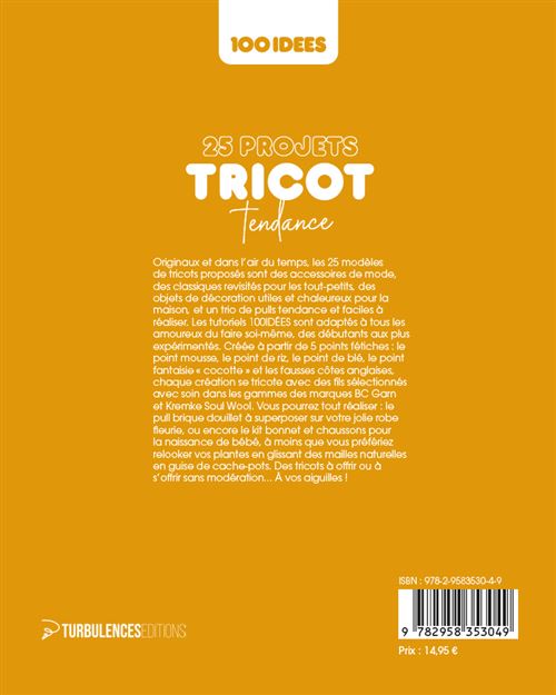 25 Projets tricot tendance