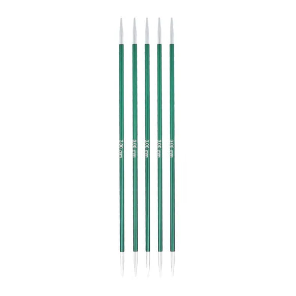 Aiguilles tricot 2 pointes métal Zing 15 cm (de 2,25 à 6 mm de diamètre) KNIT PRO