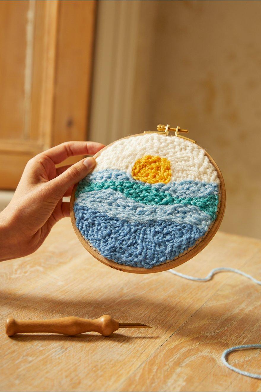 Kit Punch Needle Douceur marine DMC