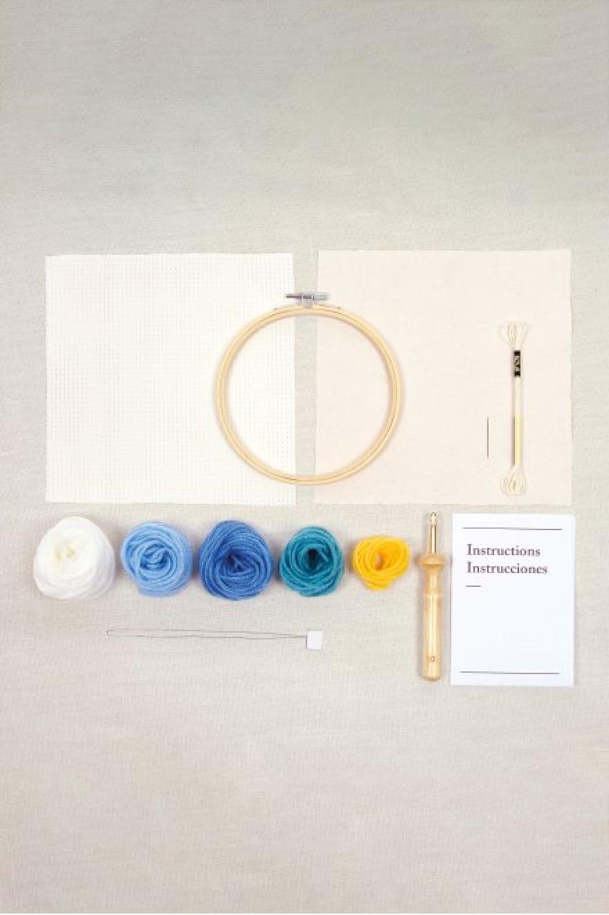 Kit Punch Needle Douceur marine DMC