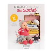 12 Tenues de poupons au crochet - Poupon de 36 cm