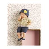 12 Tenues de poupons au crochet - Poupon de 36 cm