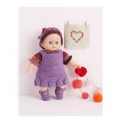 12 Tenues de poupons au tricot - Poupon de 28 Cm