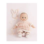 12 Tenues de poupons au tricot - Poupon de 28 Cm