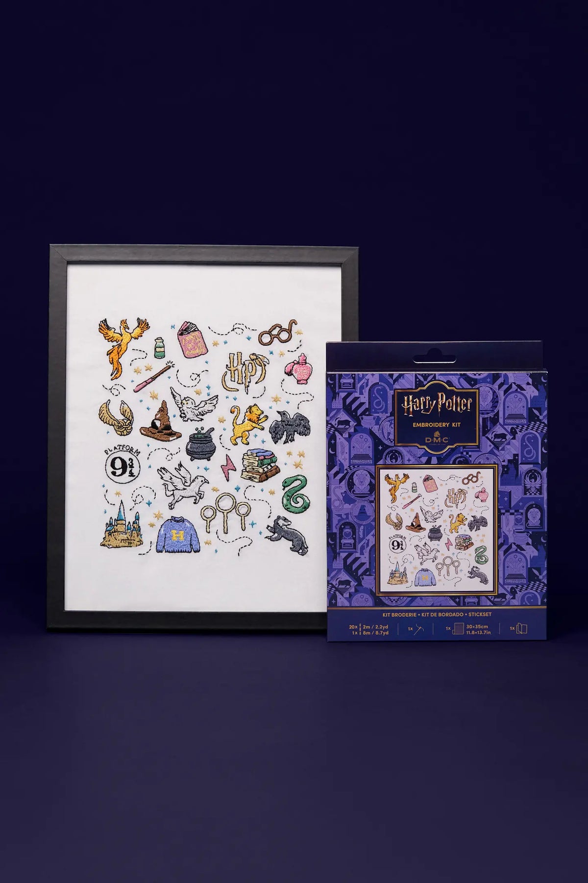 Kit de broderie Symboles Harry Potter DMC