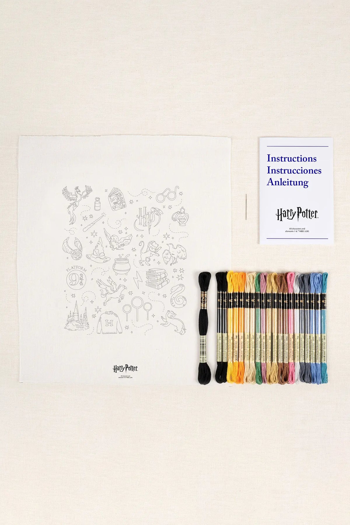 Kit de broderie Symboles Harry Potter DMC