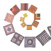 200 Carrés au crochet pour couvertures, jetés et plaids