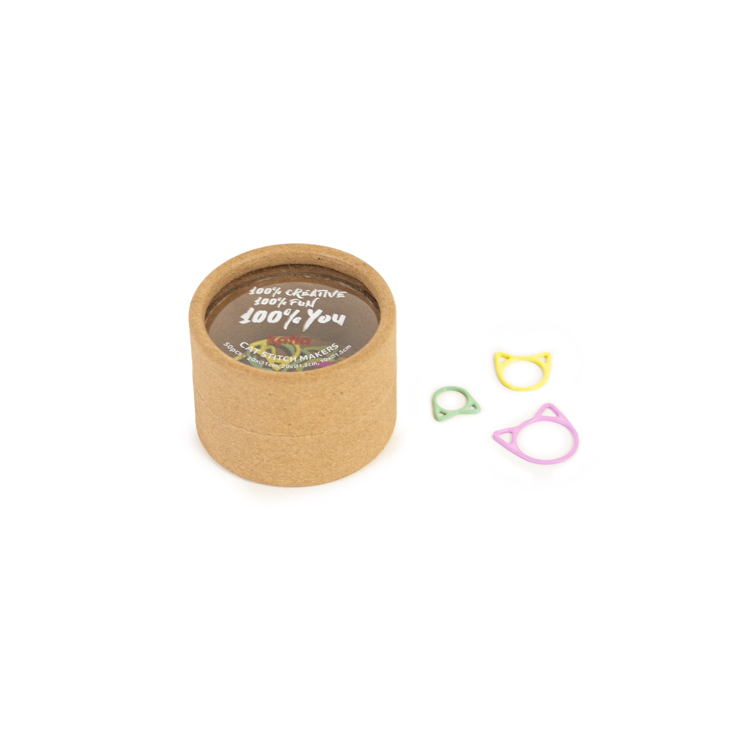 50 Anneaux marqueurs Chat KATIA