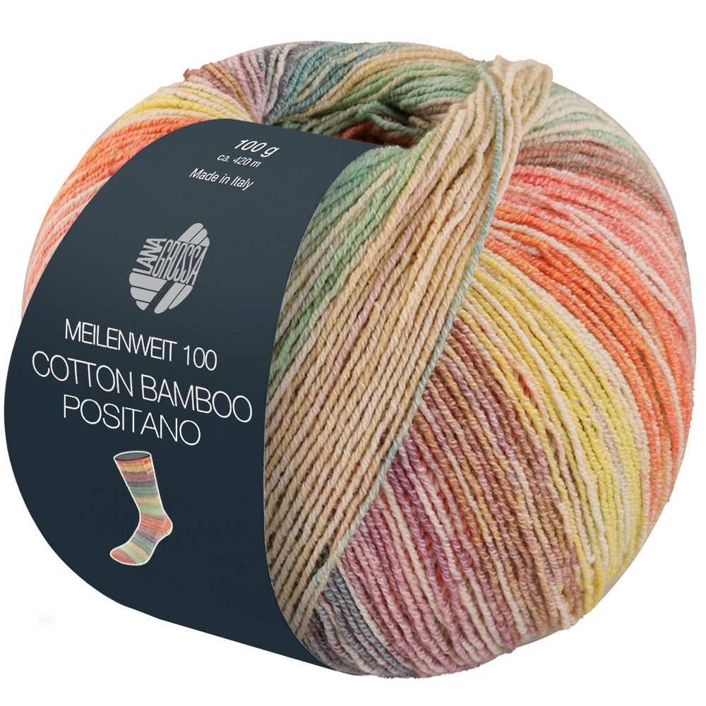 Meilenweit 100 Cotton Bamboo Positano LANA GROSSA