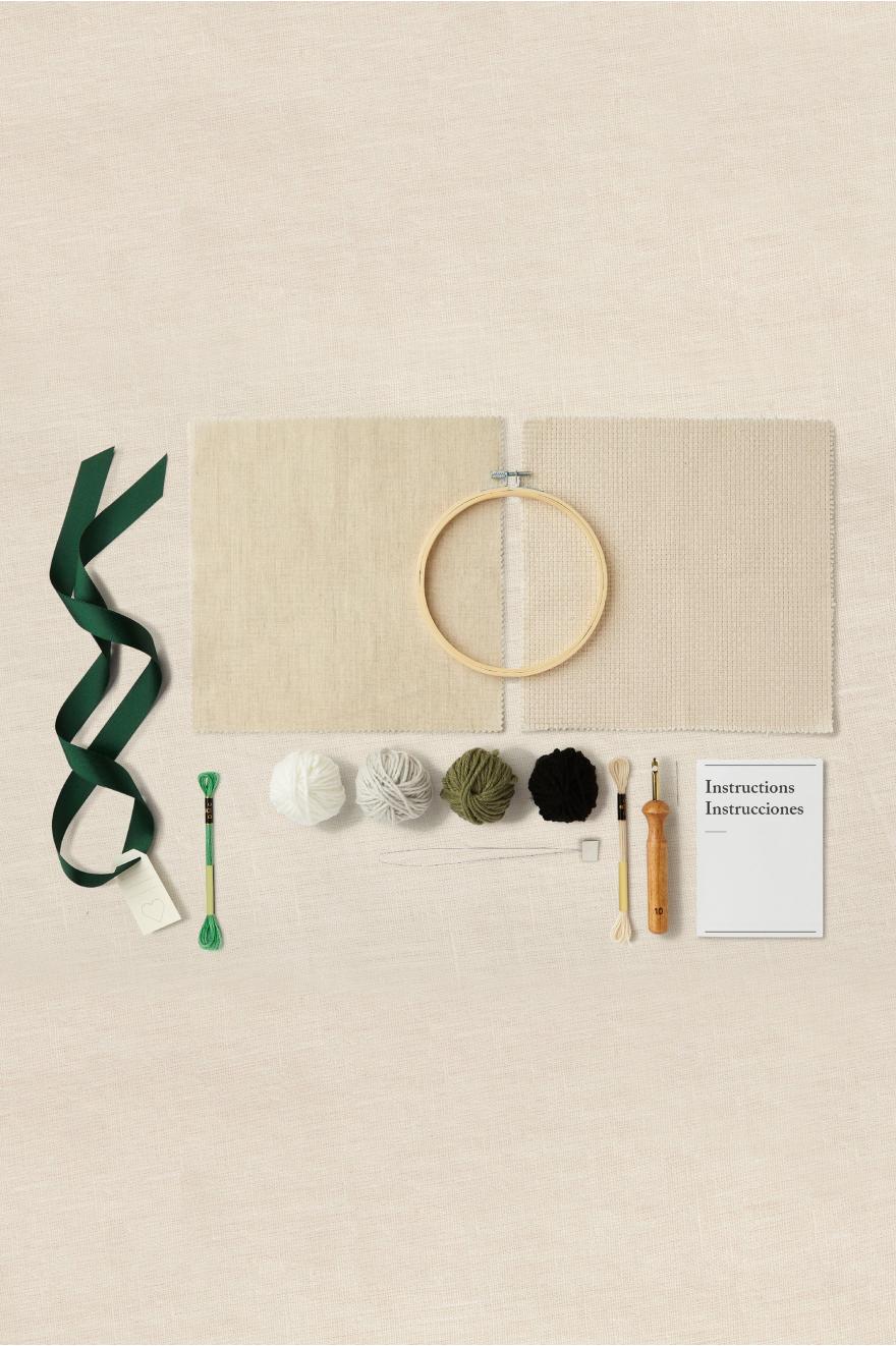 Kit Punch Needle Bébé Panda DMC