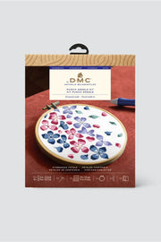 Kit Punch Needle Pétales d'Hortensia par Nathalie Weinzaepflen DMC
